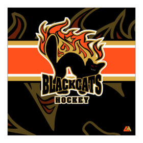 Blackcats Hockey - Full-Dye Blanket