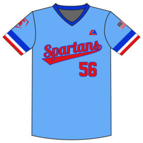 IGH Baseball - Full-Dye Blue Jersey