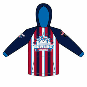 CA Warrior Tourney - Full-Dye Bowling Hoodie
