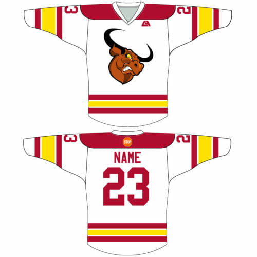 CA Gear - "Bulls" Hockey Jersey - Image 2