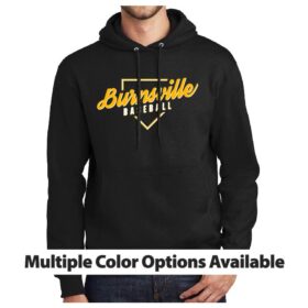 Burnsville Baseball - Printed Pullover Hoodie (PC90H)