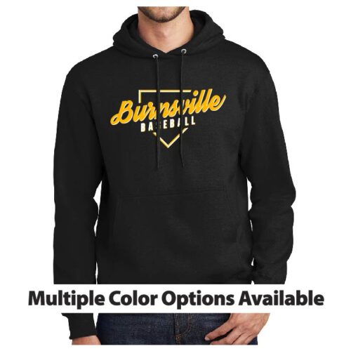 Burnsville Baseball - Printed Pullover Hoodie (PC90H)