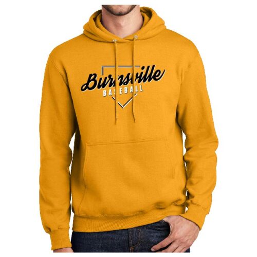 Burnsville Baseball - Printed Pullover Hoodie (PC90H) - Image 2