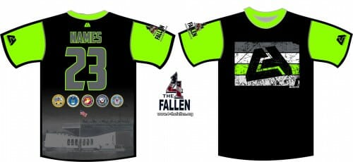 CA Stripes 4 The Fallen Full Dye Jersey - Image 4