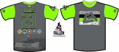 CA Stripes 4 The Fallen Full Dye Jersey - Image 2