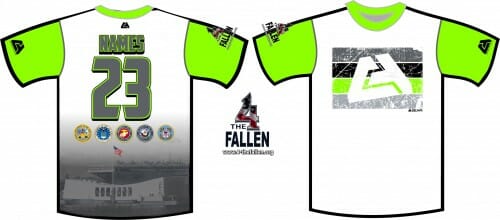 CA Stripes 4 The Fallen Full Dye Jersey - Image 3