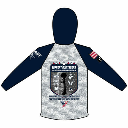 CA Warrior Tourney - Full-Dye Hoodie - Image 5