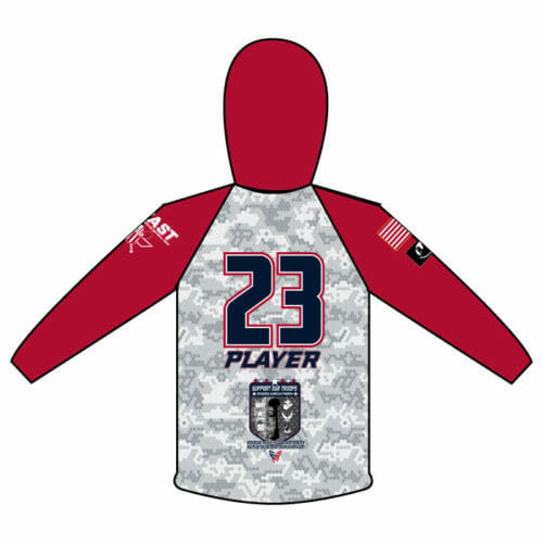 CA Warrior Tourney - Full-Dye Hoodie - Image 3