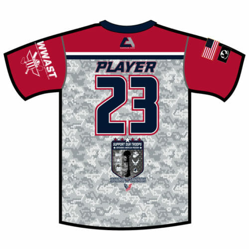 CA Warrior Tourney - Full-Dye Jersey - Image 3