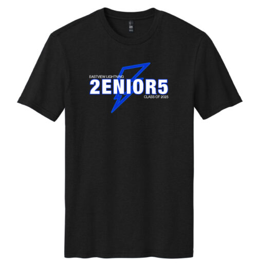 Eastview Seniors - Black Printed Perfect Blend Tee (DM108)