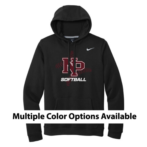 New Prague Softball - Printed Nike Fleece Hoodie (CJ1611)