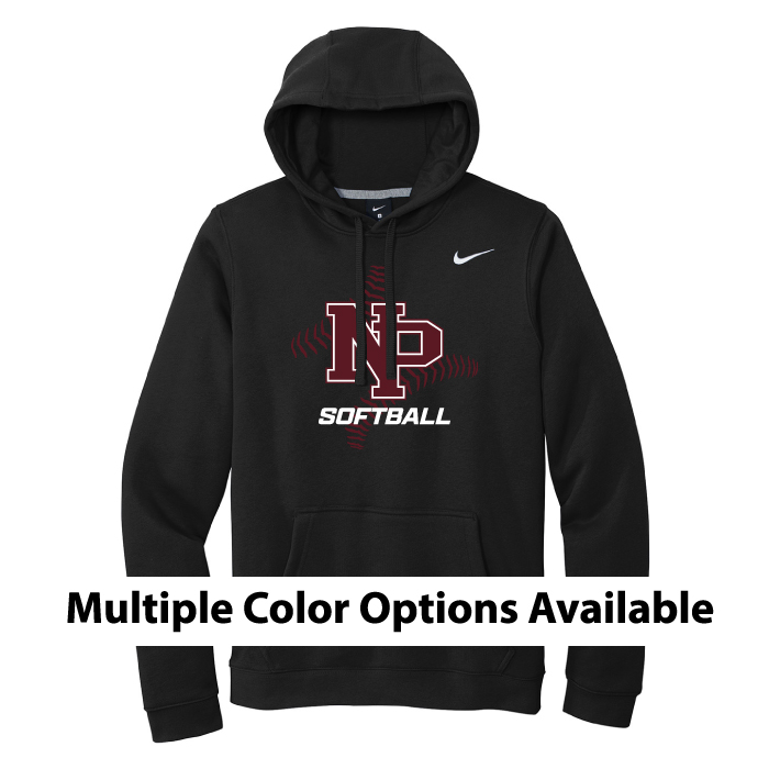 New Prague Softball Printed Nike Fleece Hoodie CJ1611
