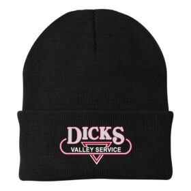 Dicks Valley Service - Embroidered Black Stocking Cap (CP90)