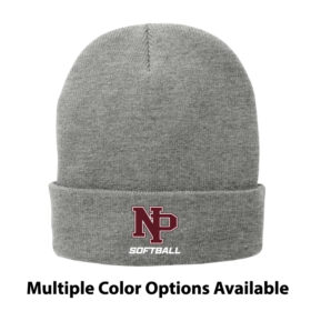 New Prague Softball - Embroidered Fleece-Lined Knit Cap (CP90L)