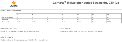 Dicks Valley Services - Embroidered Carhartt ® Midweight Hooded Sweatshirt (CTK121/CTTK121) - Image 5