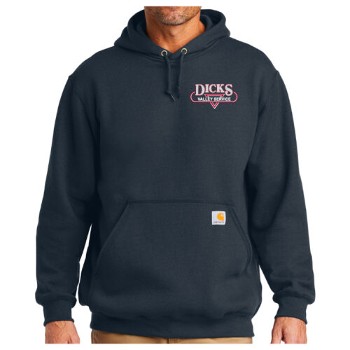 Dicks Valley Services - Embroidered Carhartt ® Midweight Hooded Sweatshirt (CTK121/CTTK121) - Image 4