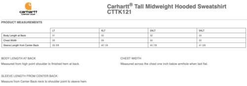 Dicks Valley Services - Embroidered Carhartt ® Midweight Hooded Sweatshirt (CTK121/CTTK121) - Image 6