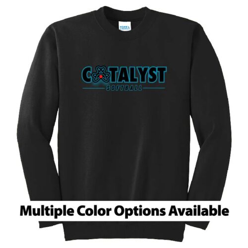 Catalyst Softball - Printed Fleece Crewneck Sweatshirt (PC90)