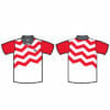 CA Gear - "Chevron" Golf Polo - Image 4