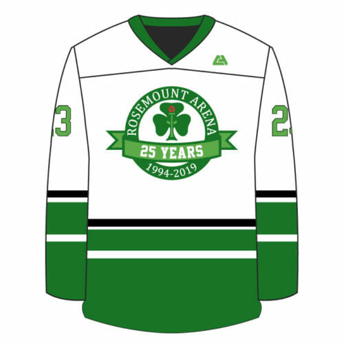Rosemount Ice Arena's 25th Anniversary Celebration - Full-Dye Hockey Jersey - Image 3