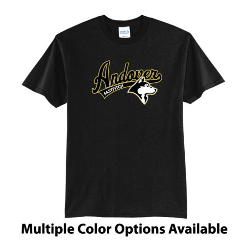 Andover Fastpitch - Coaches' Printed Core Blend Tee (PC55)