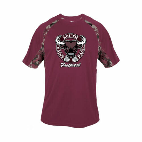 SSP Fastpitch - Printed Digi-Camo Performance Tee (4140)