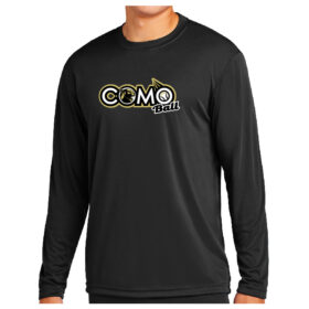 Como Ball - Black Longsleeve Printed Performance Tee (ST350LS)