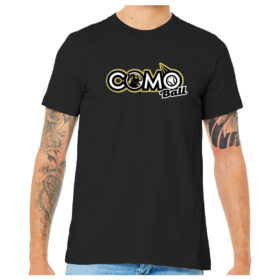 Como Ball - Black Short Sleeve Printed Tee (BC3001)