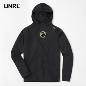 Como Ball - Black Embroidered UNRL Crossover Hoodie II