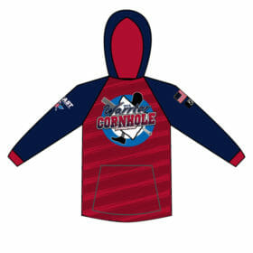 CA Warrior Tourney - Full-Dye Cornhole Hoodie