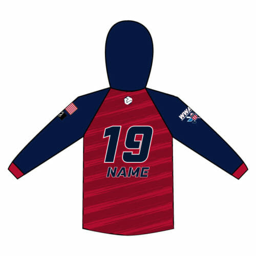 CA Warrior Tourney - Full-Dye Cornhole Hoodie - Image 2