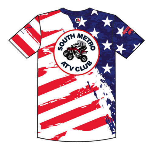 South Metro ATV – Full-Dye Short Sleeve USA Jersey - Image 2
