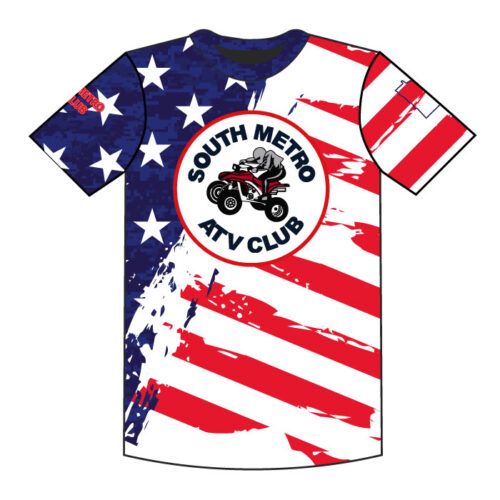 South Metro ATV – Full-Dye Short Sleeve USA Jersey