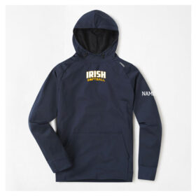 RHS Girls Softball - Navy Embroidered UNRL Crossover Hoodie II