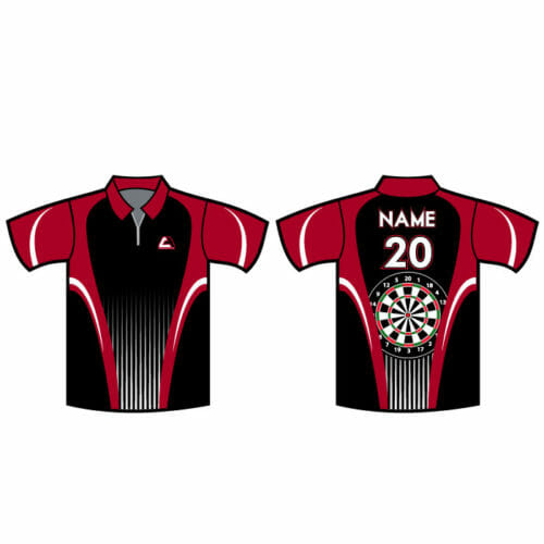 CA Gear -"Curves" Billiards & Darts Polo