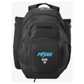 Fusion Fastpitch - Black DeMarini VooDoo OG Embroidered Backpack
