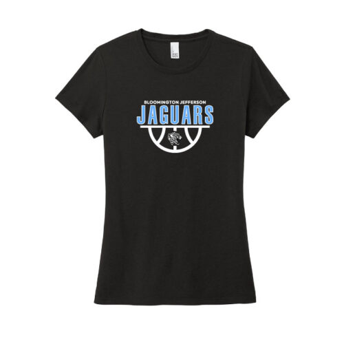 Jefferson Jaguars Basketball - Women's Printed Tee (DM130L) - Image 2