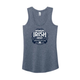 RAHA Leprechaun Days Parade - Navy Frost Printed Ladies Tank (DM138L)