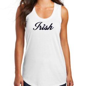11AAA Road To Ripken - Printed Women’s Perfect Tri Racerback Tank White (DM138L)