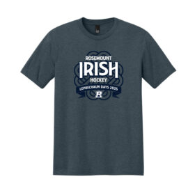 RAHA Leprechaun Days Parade - Navy Frost Printed Tri-Blend Shirt (DM130)