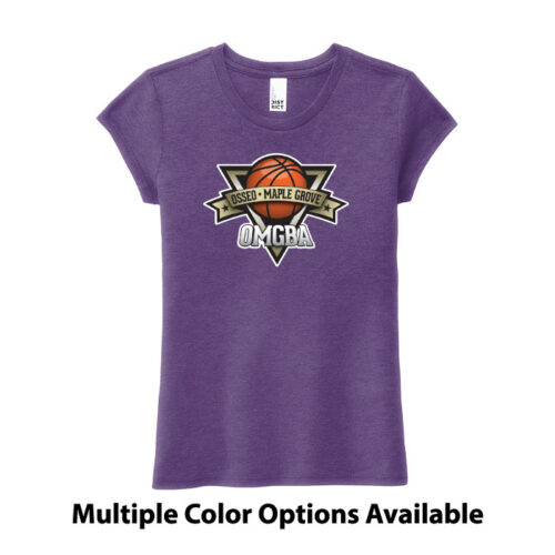 Osseo Maple Grove Basketball - Printed District ® Girls Perfect Tri ® Tee (DT130YG)