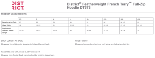 Burnsville Fastpitch - Featherweight French Terry™ Full-Zip Hoodie (DT573) - Image 3