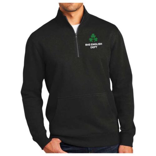 RHS English Department – 1/4 Zip Fleece Jacket (DT6106) - Image 2