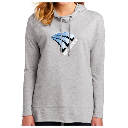 Eastview Lacrosse - Printed Women’s Featherweight French Terry ™ Hoodie (DT671) - Image 2