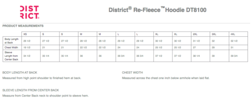 RHS Girls Swim & Dive - Tackle Twill District® Re-Fleece Team Hoodie (DT8100) - Image 2