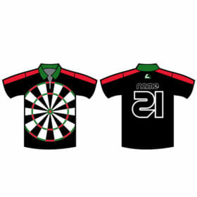 CA Gear - "Dart Board" Billiards & Darts Polo