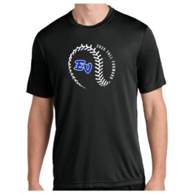Eastview HS Baseball - Black Printed Performance Tee (ST350)