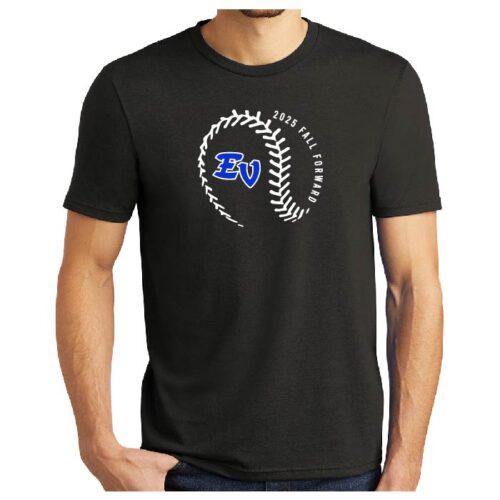 Eastview HS Baseball - Black Printed District ® Perfect Tri ® Tee (DM130)