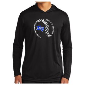 Eastview HS Baseball - Black Printed Sport-Tek ® PosiCharge ® Competitor ™ Hooded Pullover (ST358)