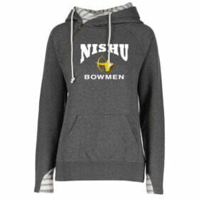 NISHU Bowmen - Ladies Double Hood Pullover (EZ383)